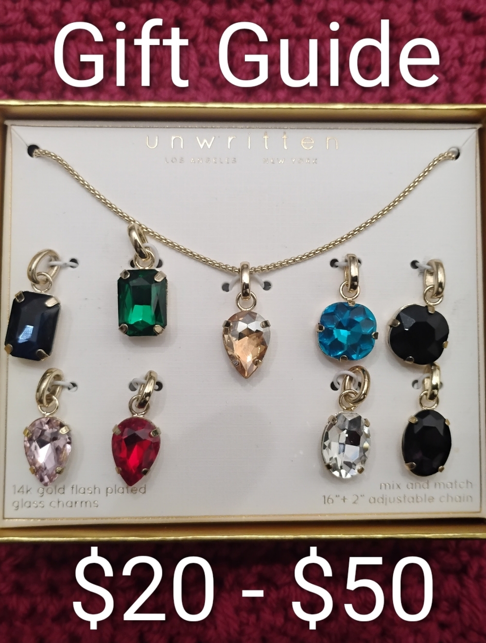 Birthday & Holiday Gifts $20-$50